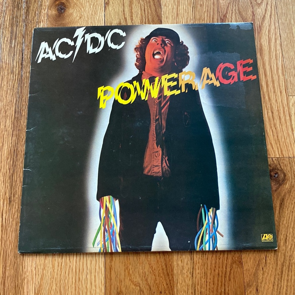 AC/DC Powerage 1978 Vinyl Record